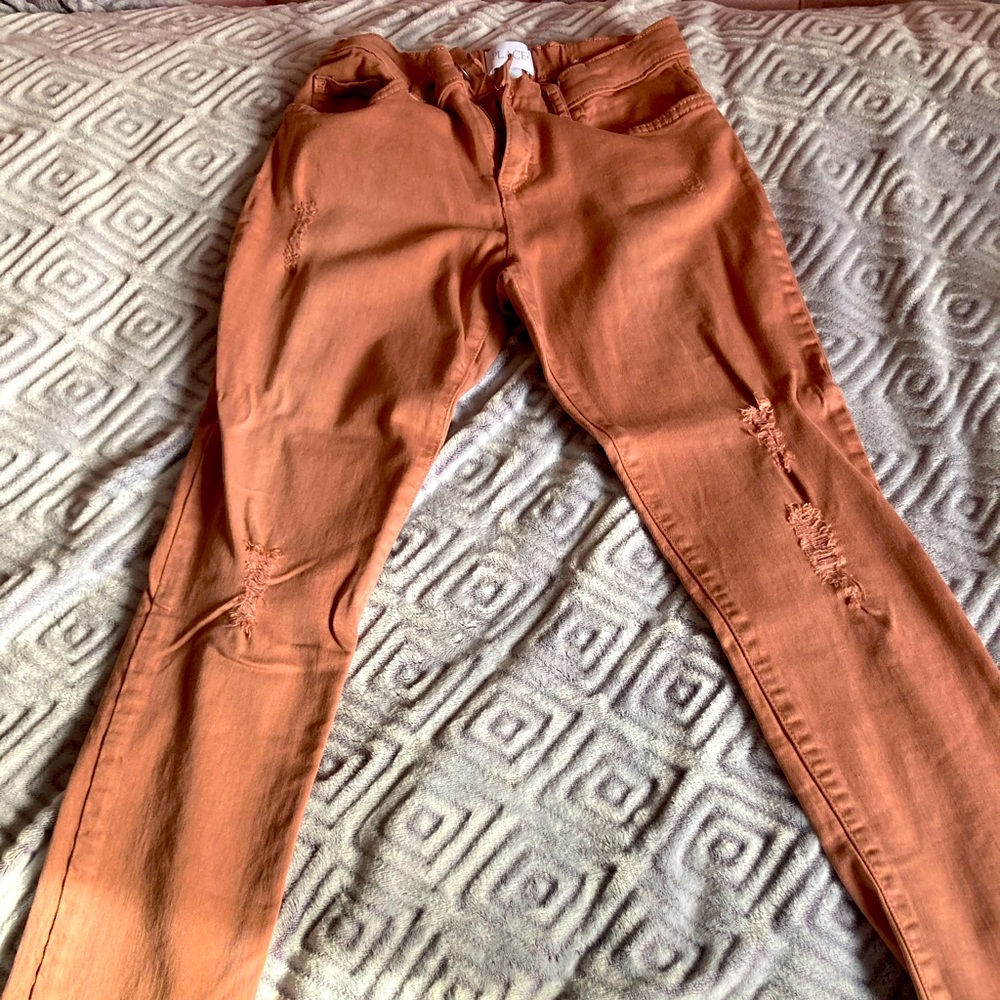 Dusty pink children’s Palace jeans